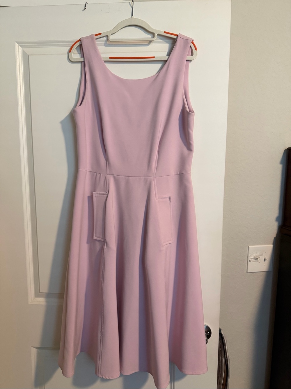 Closet Soft Pink Sleeveless A-Line Dress